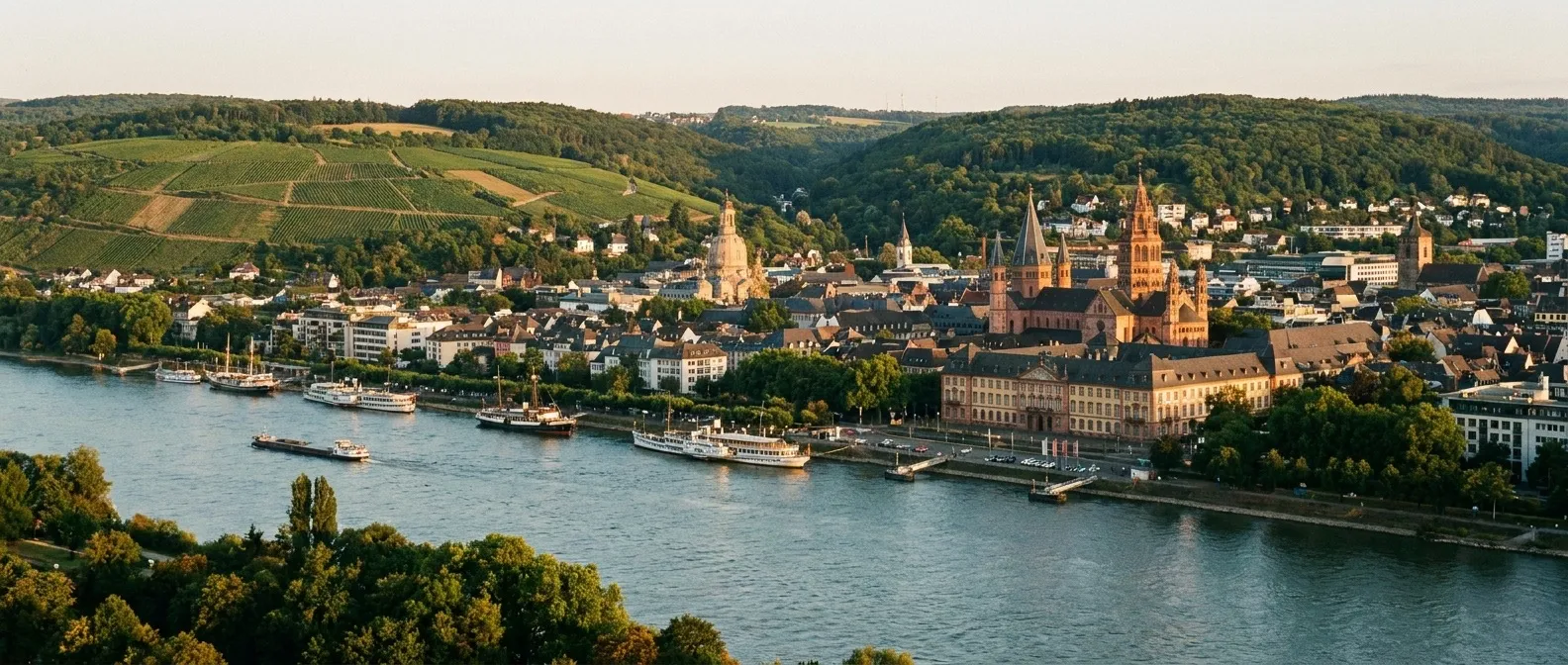 Mainz, Rhineland-Palatinate, Germany cruise port