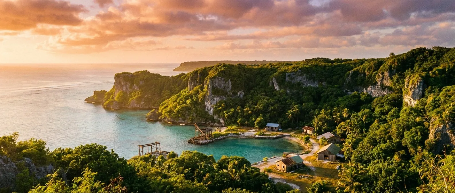 Makatea Island, Tuamotu Archipelago, French Polynesia cruise port