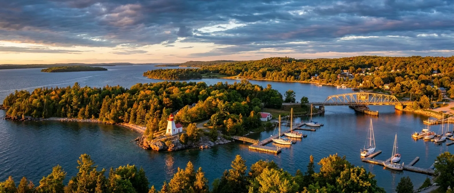 Little Current, Manitoulin Island, Ontario, Canada cruise port
