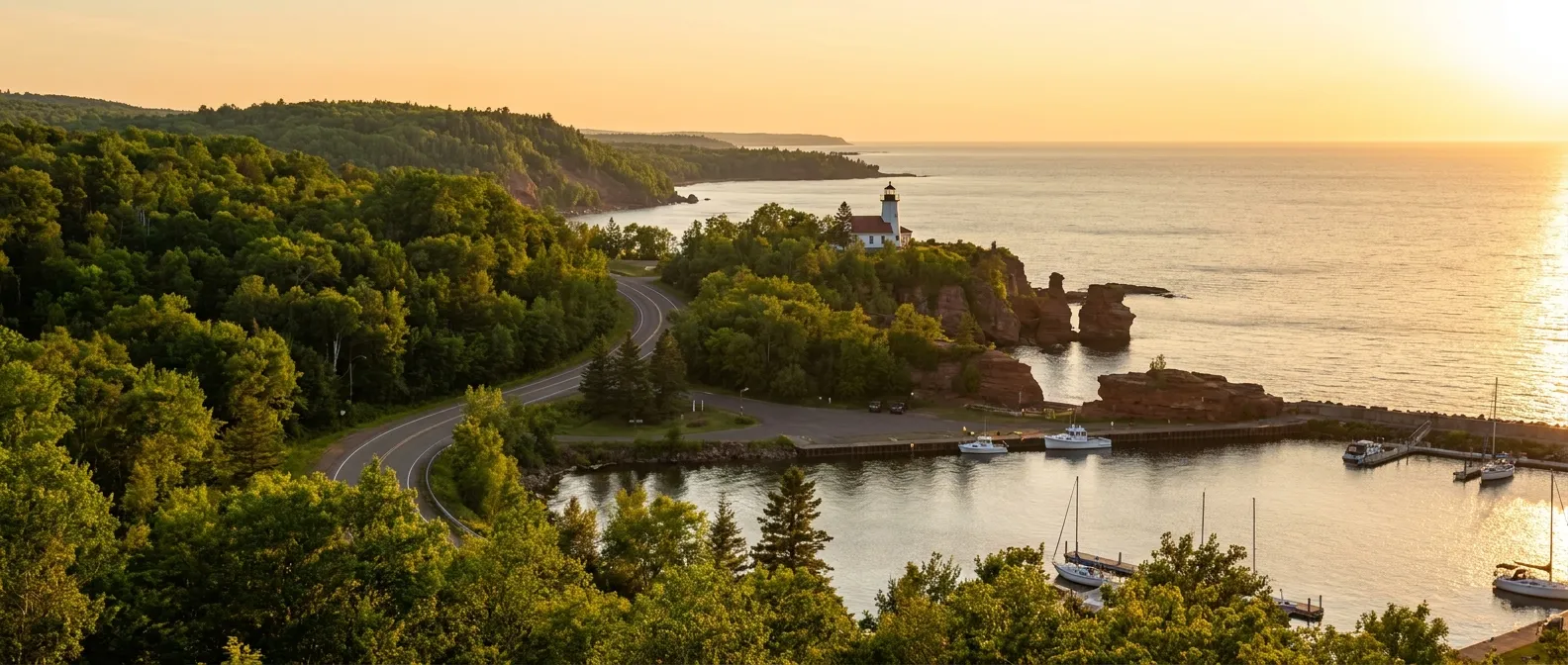 Marquette, Michigan, USA cruise port