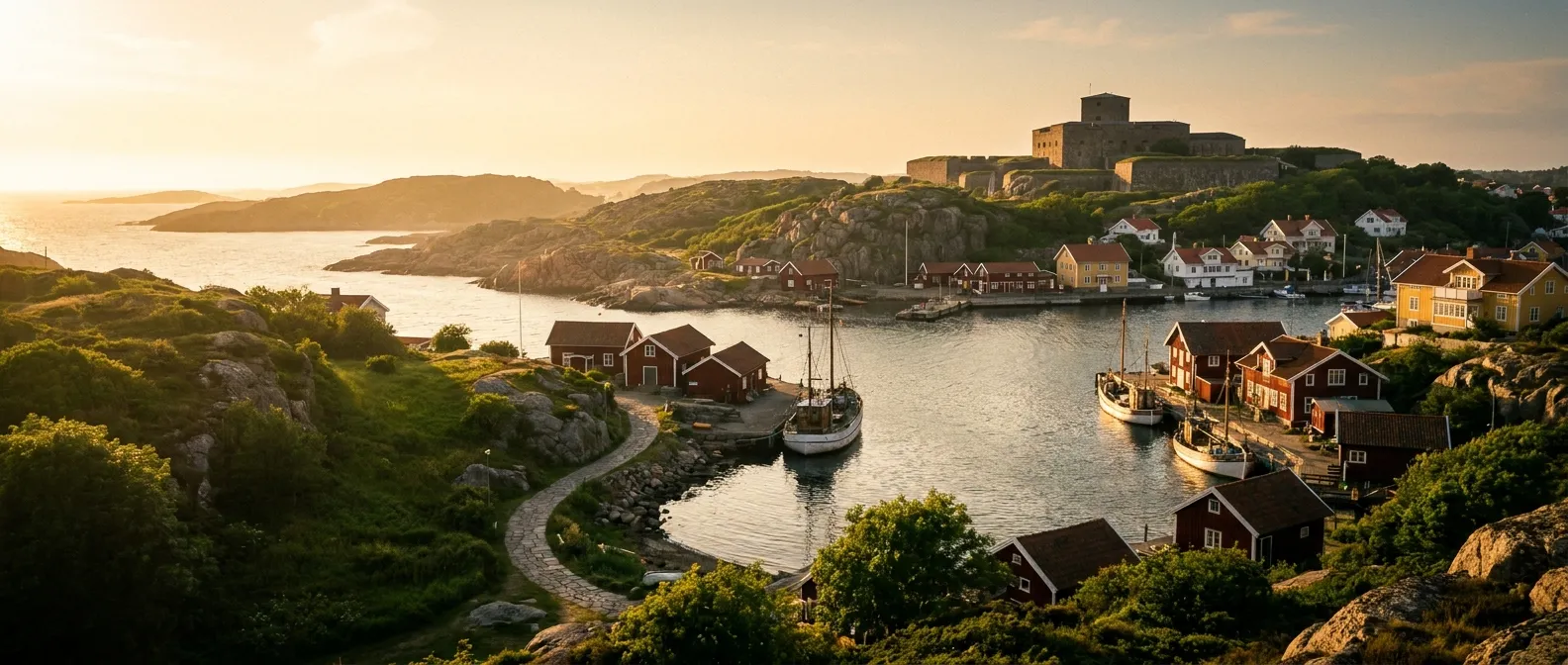 Marstrand, Bohuslän, Sweden cruise port