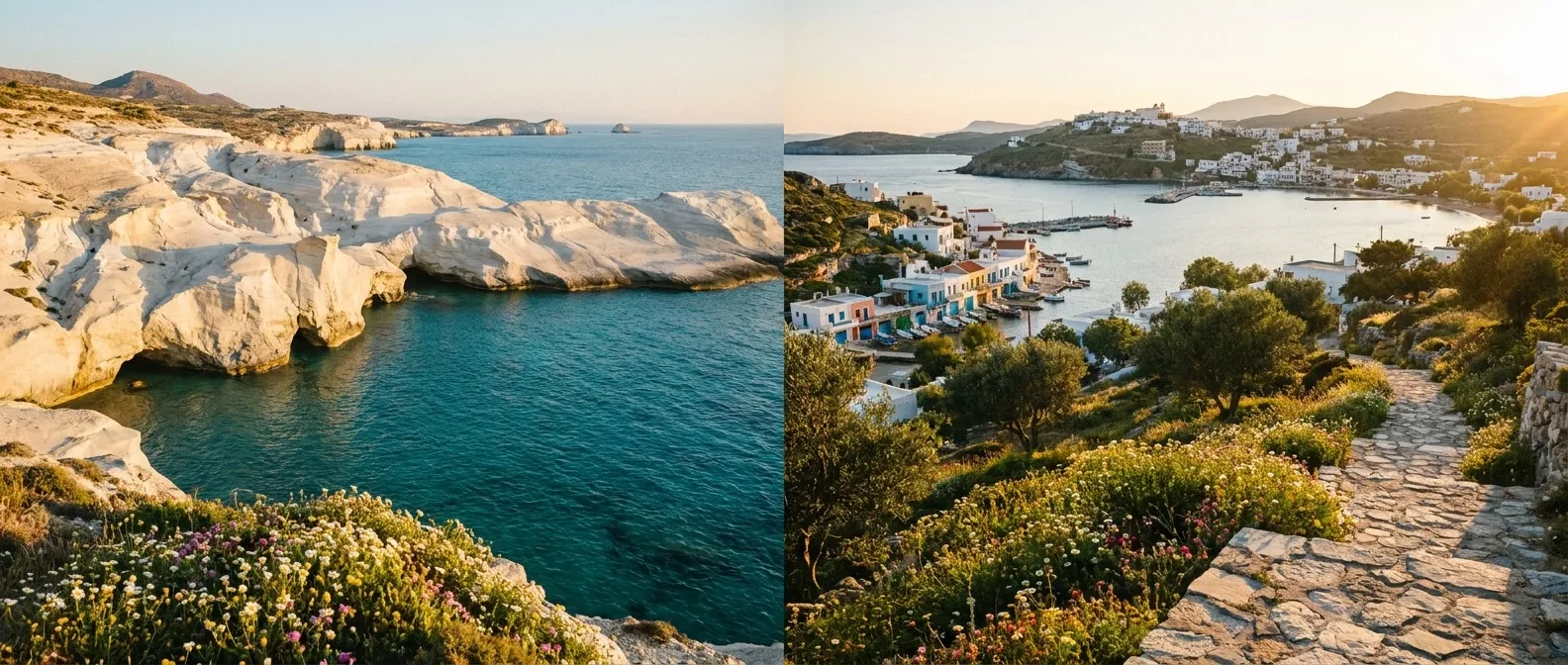 Milos Island, Cyclades, Greece cruise port