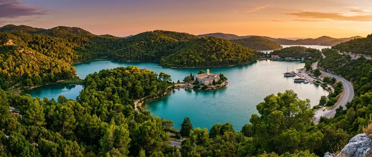 Mljet Island, Dalmatia, Croatia cruise port