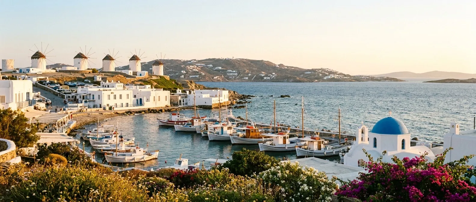 Mykonos, Greek Islands, Greece cruise port
