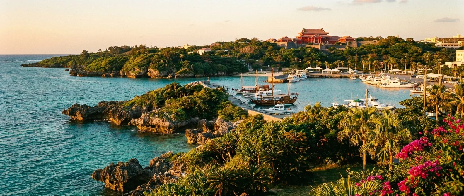 Naha, Okinawa, Japan cruise port