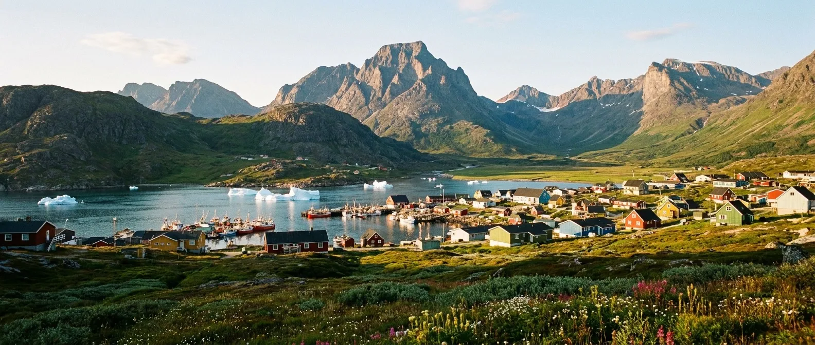 Narsaq, South Greenland, Greenland cruise port
