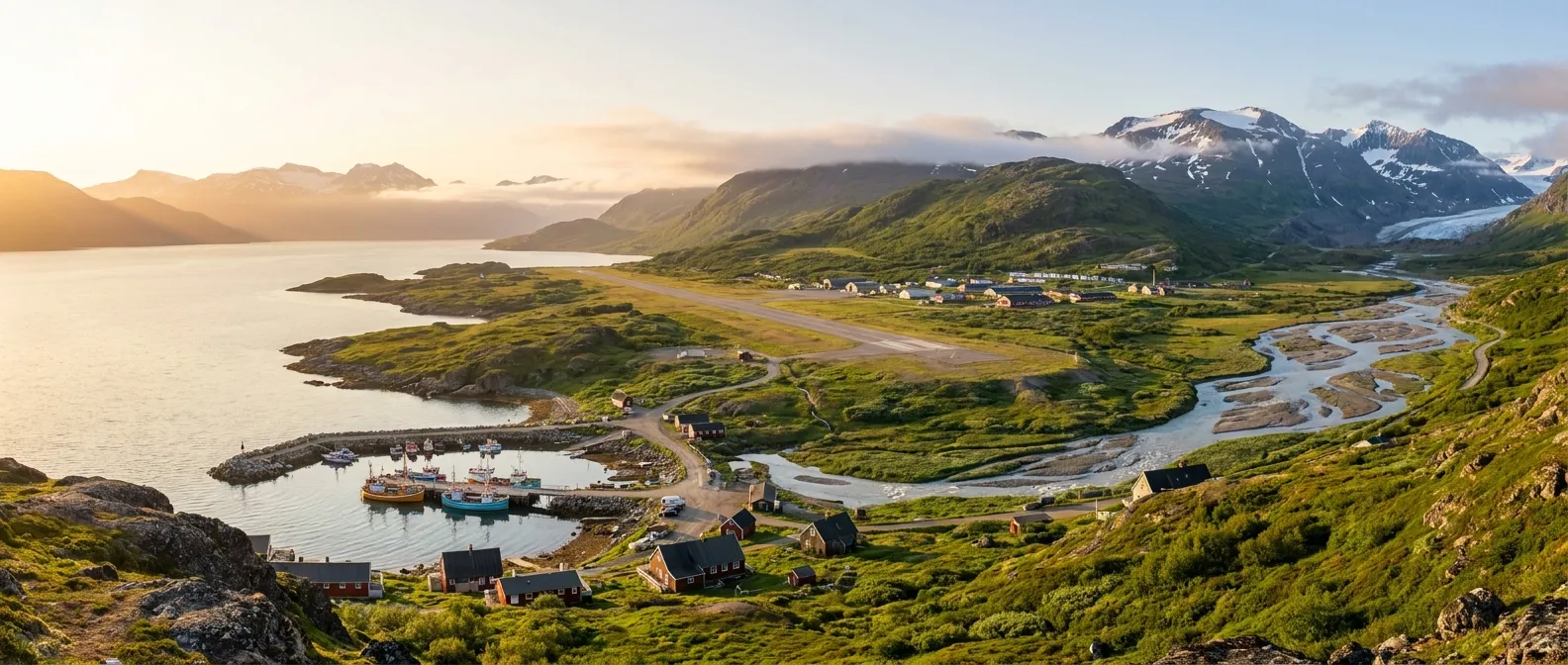 Narsarsuaq, South Greenland, Greenland cruise port