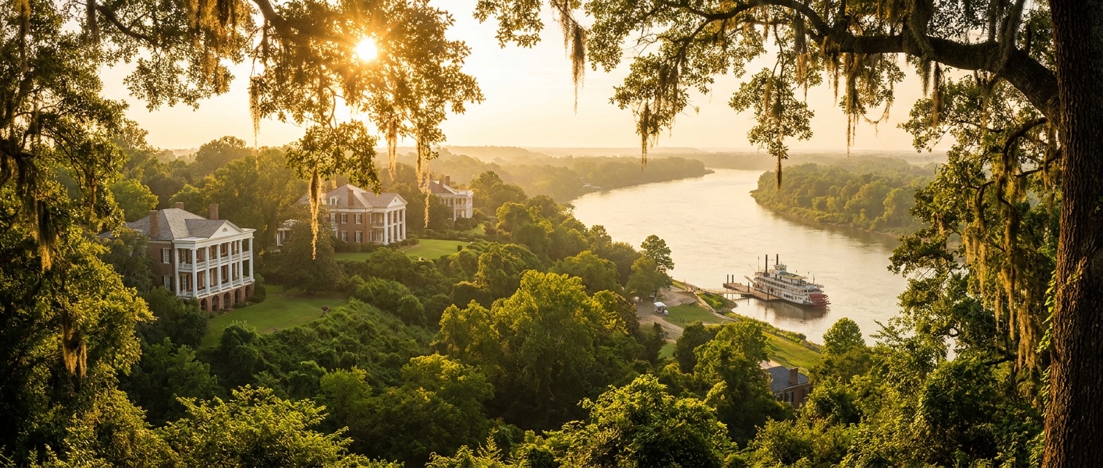 Natchez, Mississippi, USA cruise port
