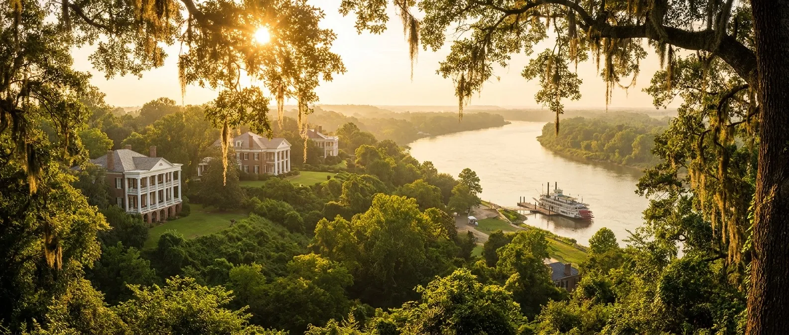 Natchez, Mississippi, USA cruise port