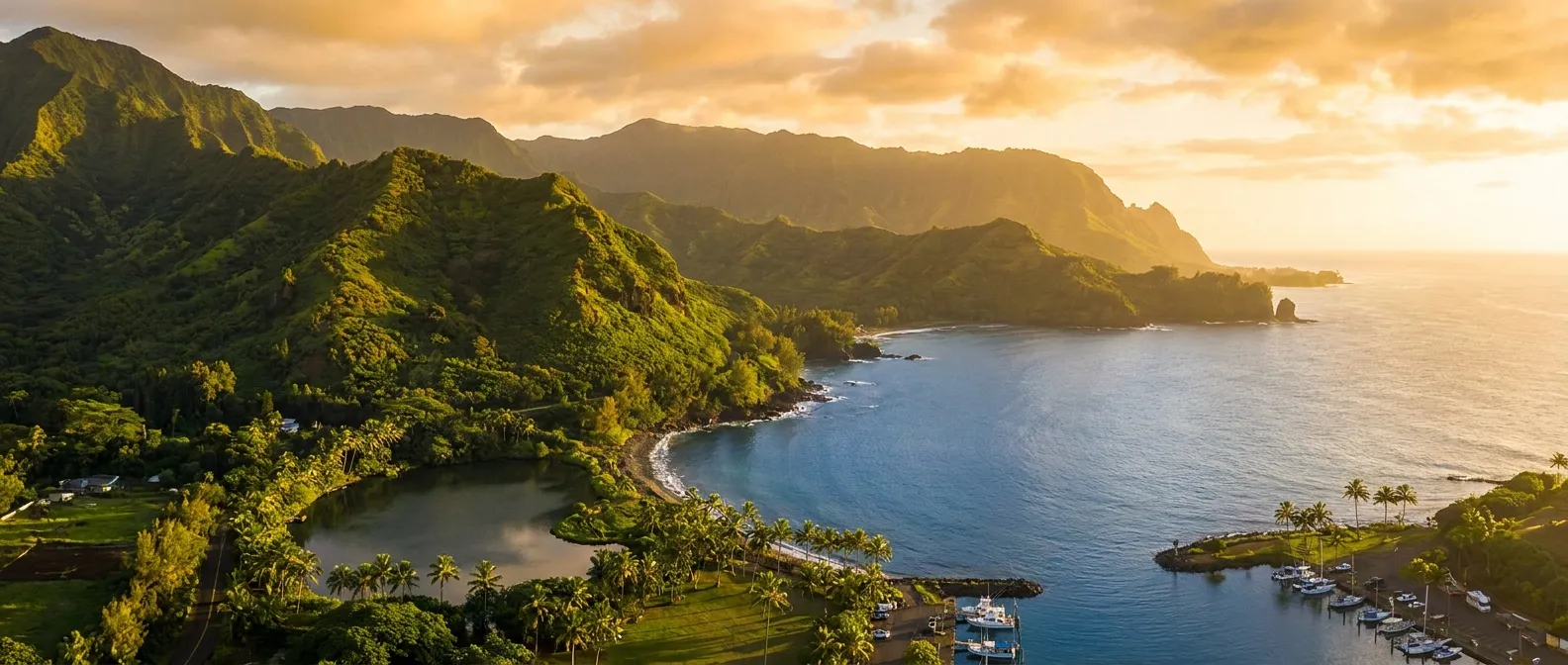 Nawiliwili, Kauai, Hawaii, USA cruise port