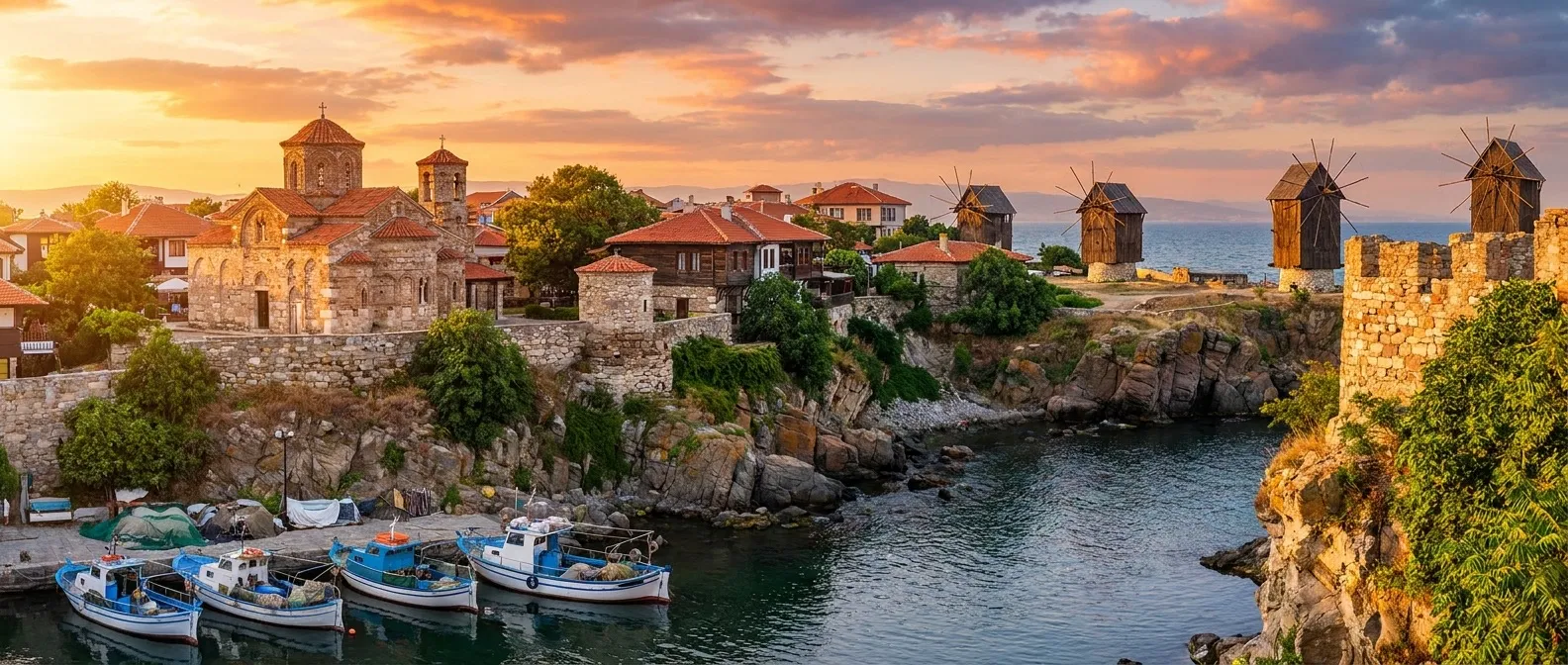 Nessebar, Black Sea Coast, Bulgaria cruise port