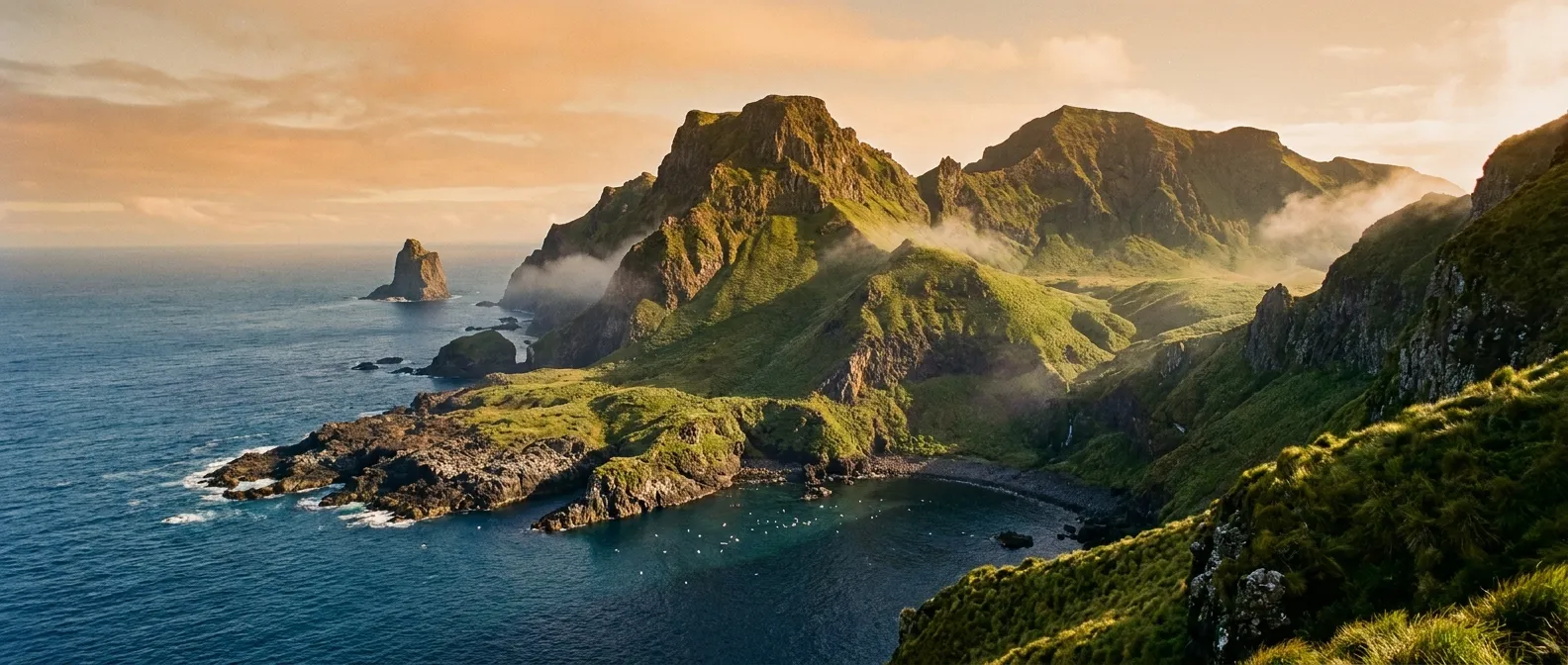 Nightingale Island, Tristan da Cunha, British Overseas Territory cruise port