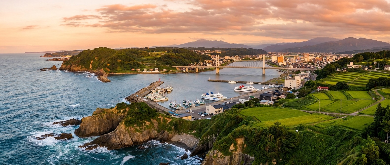 Niigata City, Niigata Prefecture, Japan cruise port