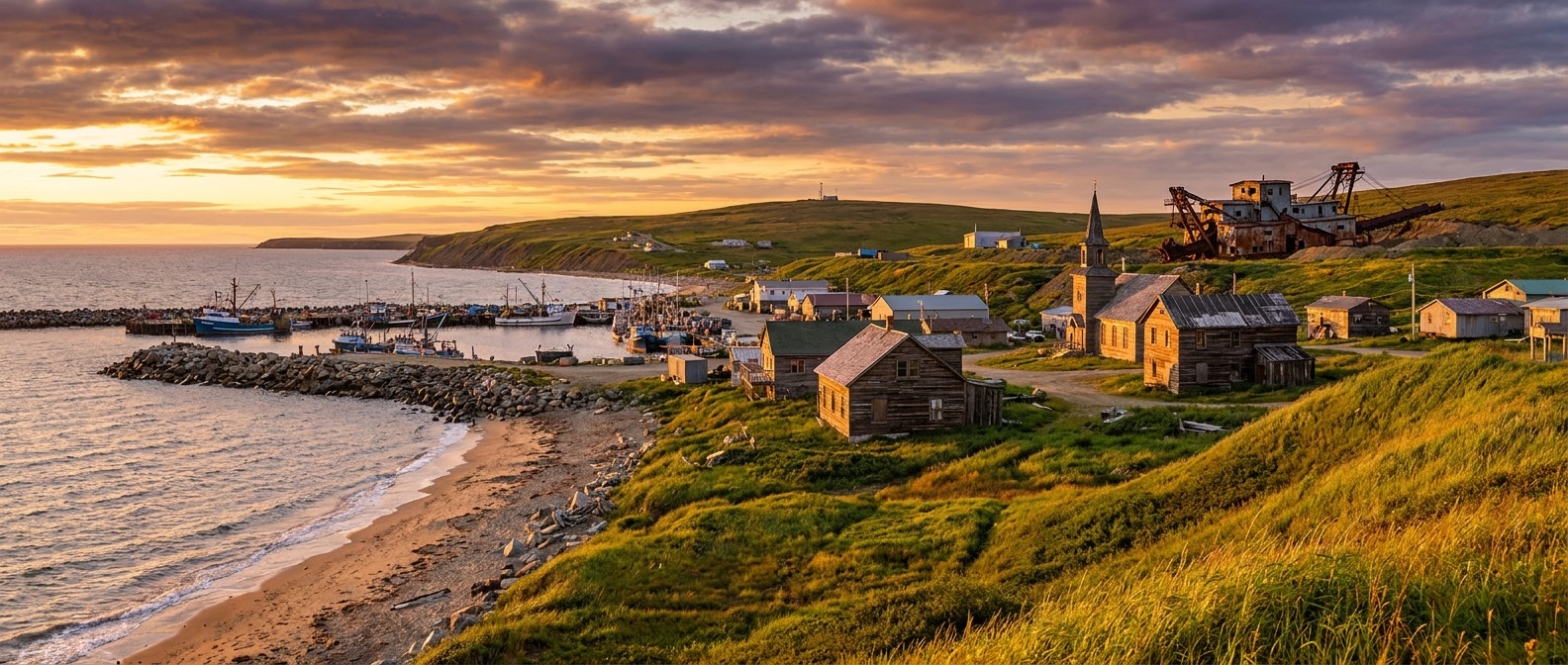 Nome, Alaska, USA cruise port