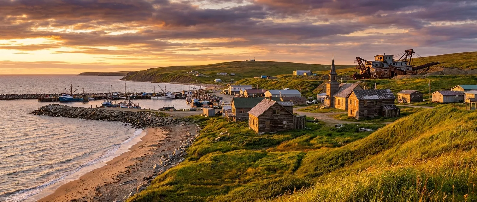 Nome, Alaska, USA cruise port