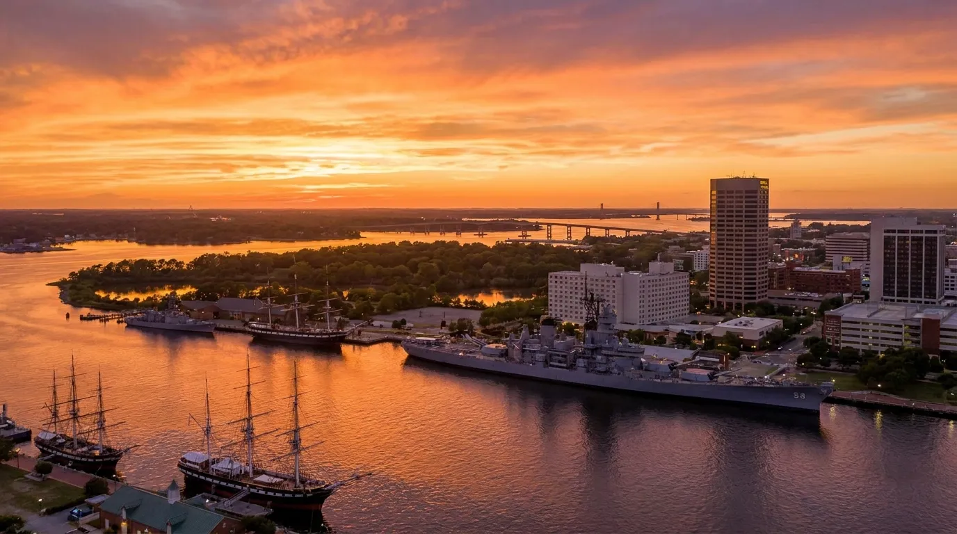 Norfolk, Virginia, USA cruise port