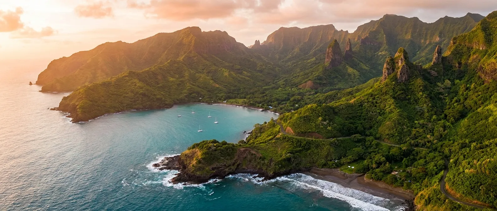 Nuku Hiva, Marquesas Islands, French Polynesia cruise port