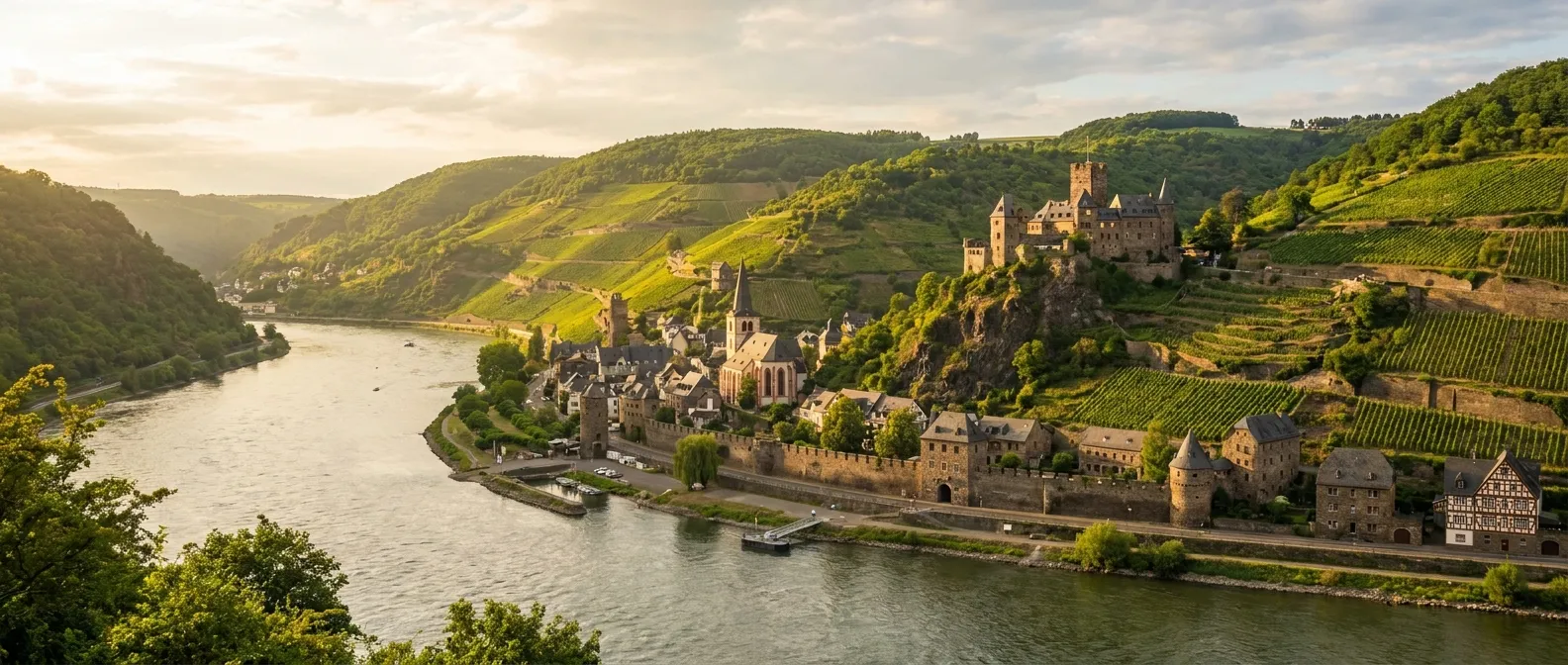 Oberwesel, Rhineland-Palatinate, Germany cruise port