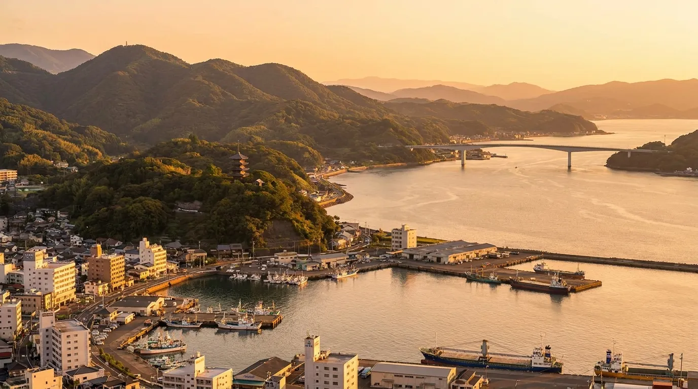 Oita City, Kyushu, Japan cruise port