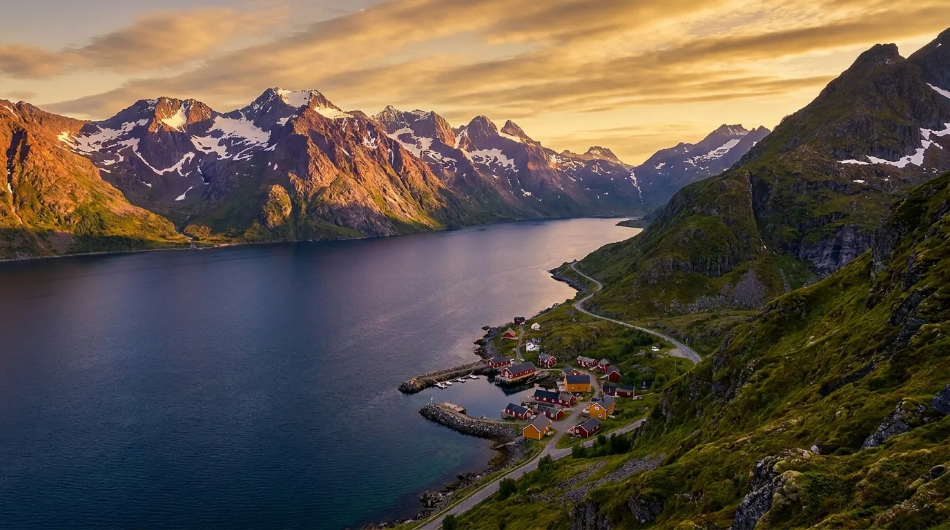 Oksfjord, Finnmark, Norway cruise port