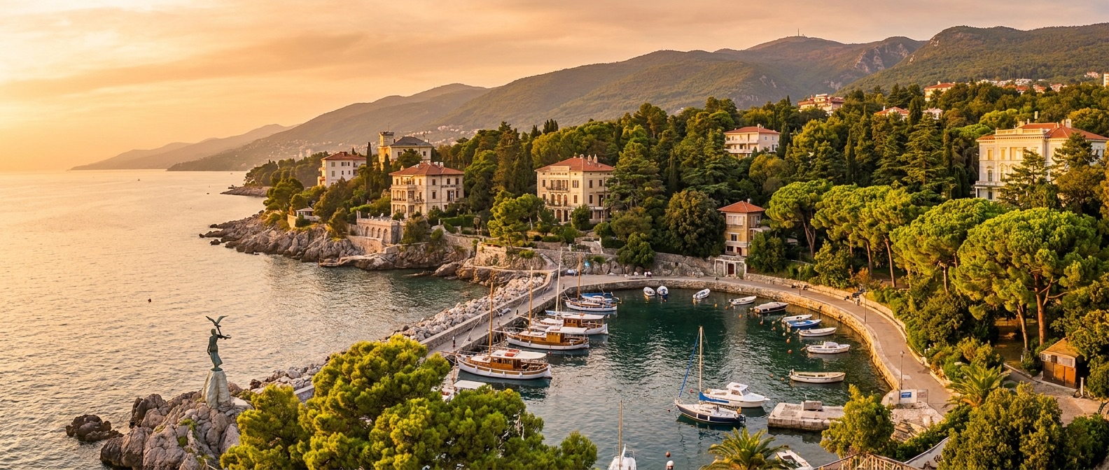 Opatija, Kvarner, Croatia cruise port
