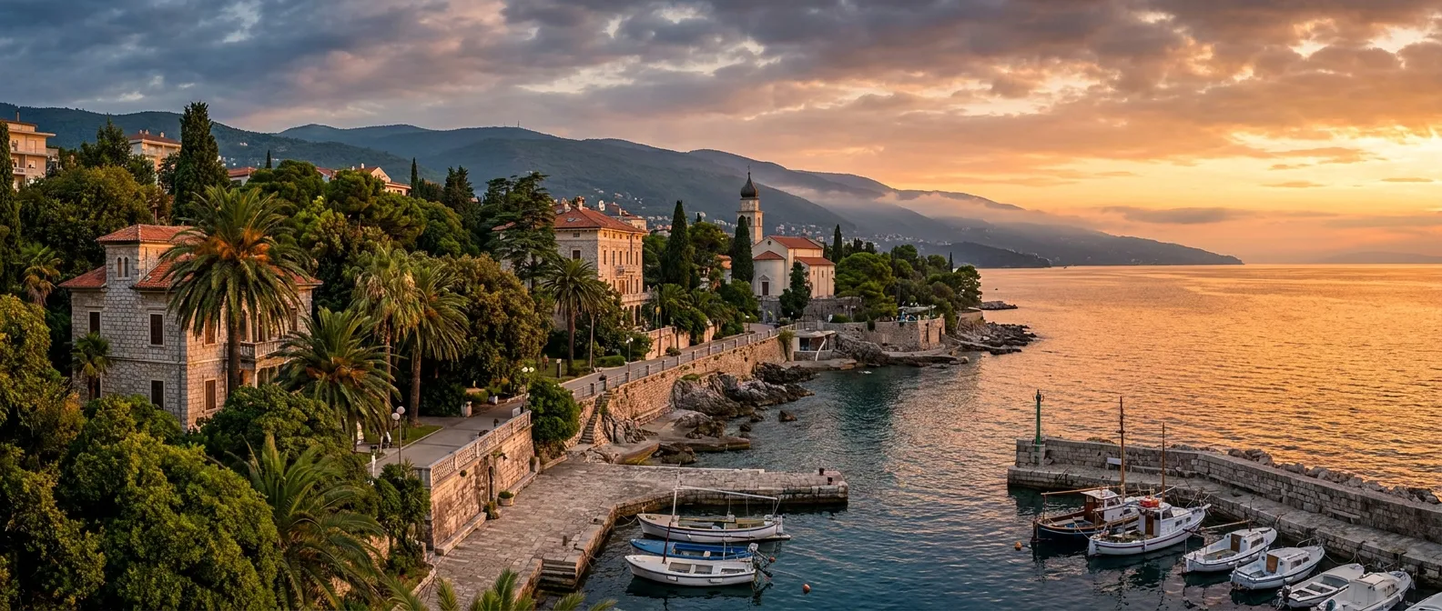 Opatija, Kvarner, Croatia cruise port