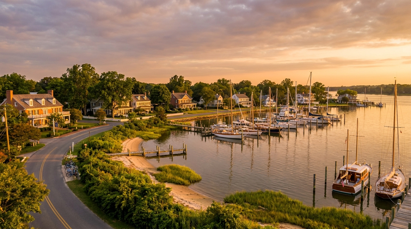 Oxford, Maryland, USA cruise port