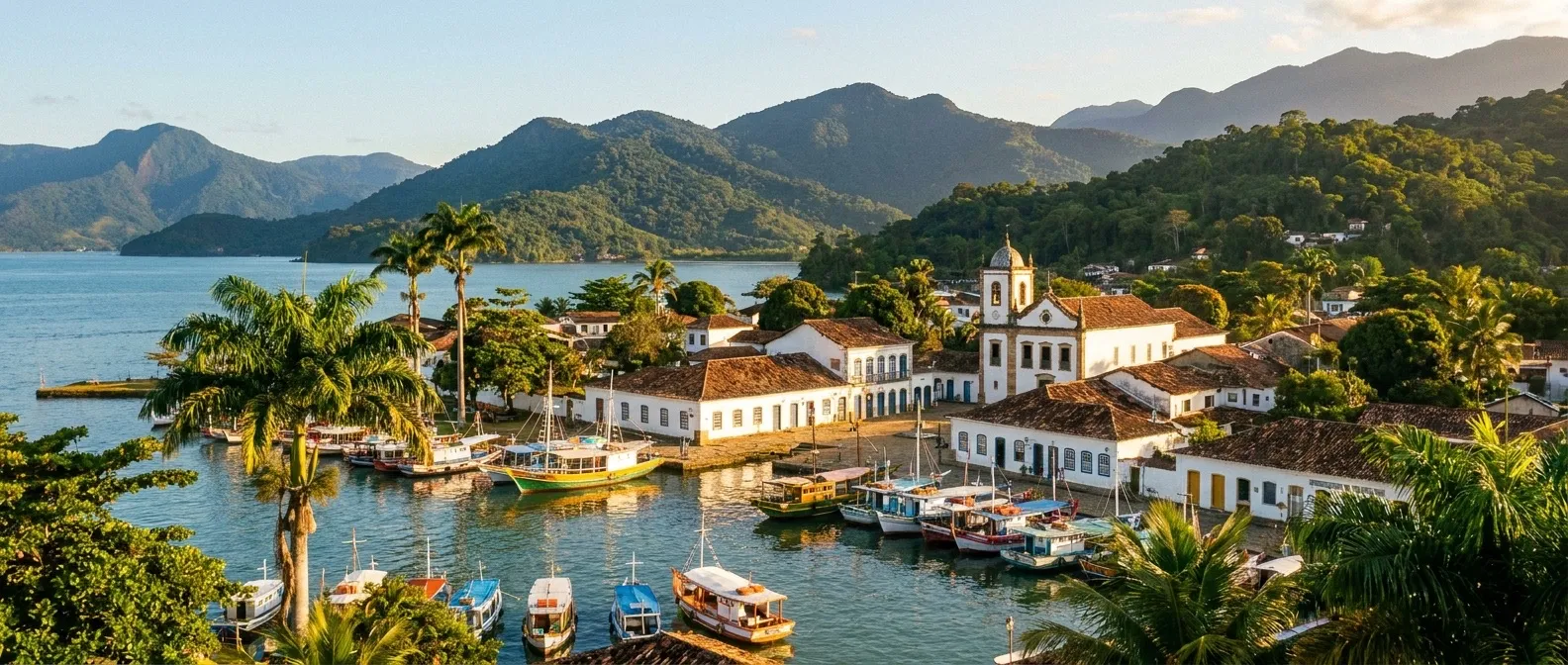 Paraty, Rio de Janeiro, Brazil cruise port