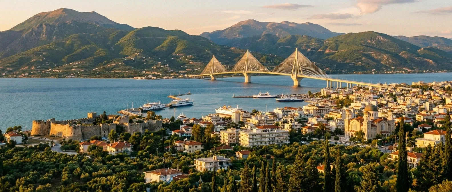 Patras, Peloponnese, Greece cruise port