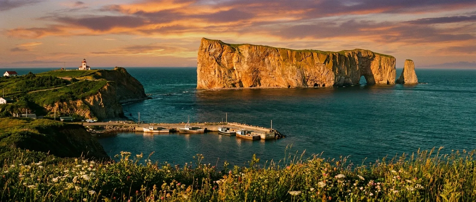 Percé, Quebec, Canada cruise port