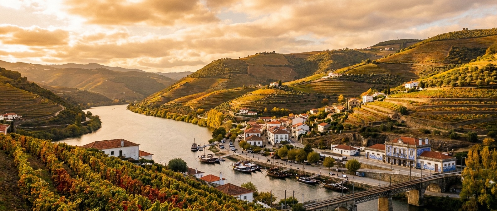 Pinhão, Douro Valley, Portugal cruise port