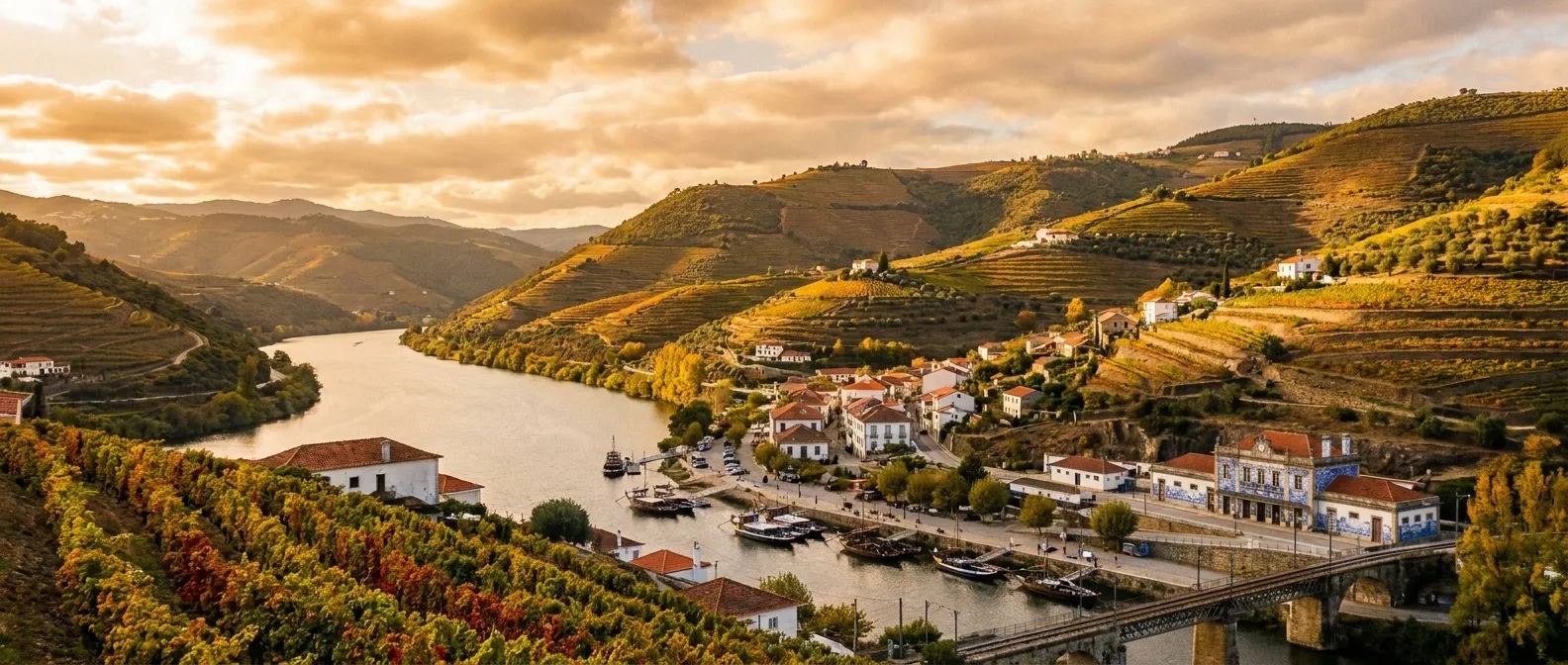 Pinhão, Douro Valley, Portugal cruise port