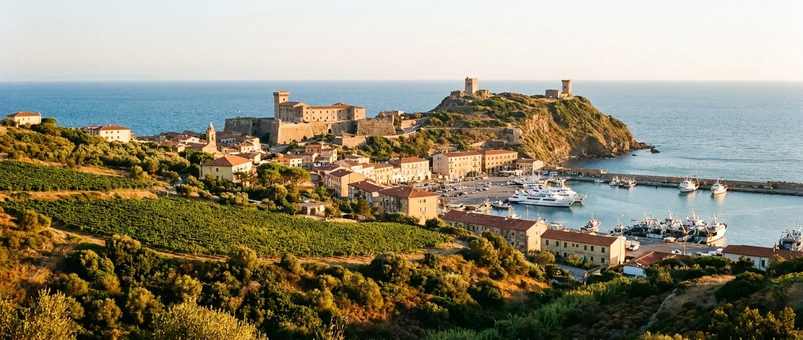 Piombino, Tuscany, Italy cruise port