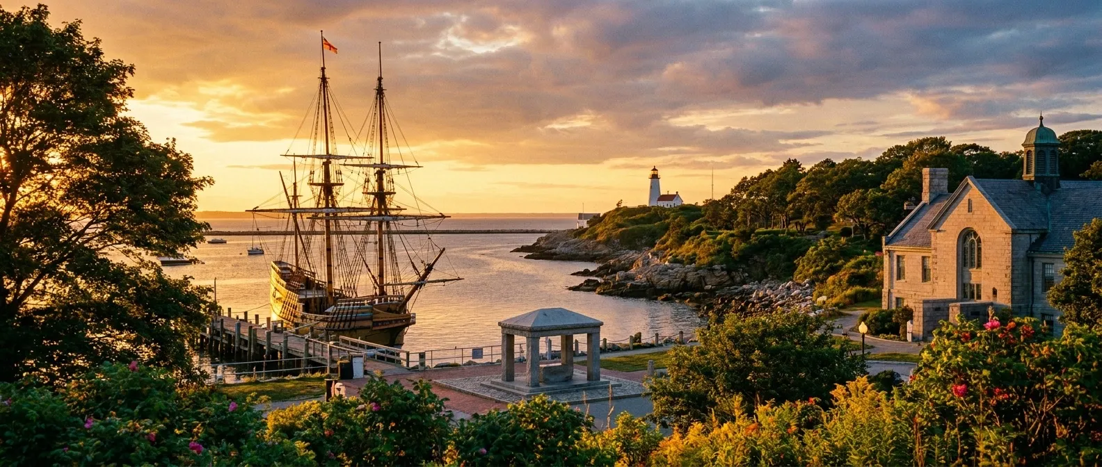 Plymouth, Massachusetts, USA cruise port