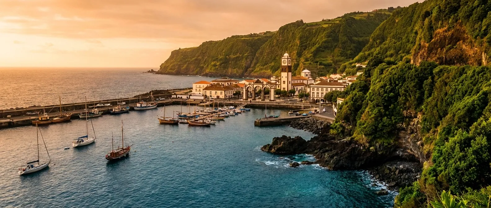 Ponta Delgada, São Miguel, Azores, Portugal cruise port