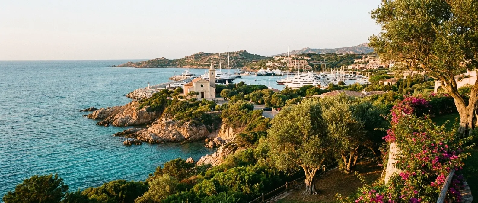 Porto Cervo, Sardinia, Italy cruise port