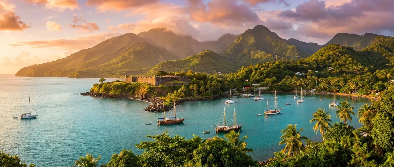 Portsmouth, Saint John, Dominica cruise port
