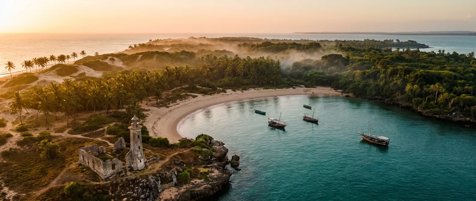 Portuguese Island, Maputo Bay, Mozambique cruise port