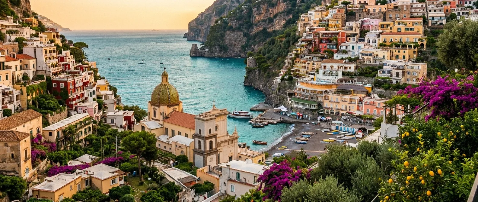 Positano, Amalfi Coast, Italy cruise port