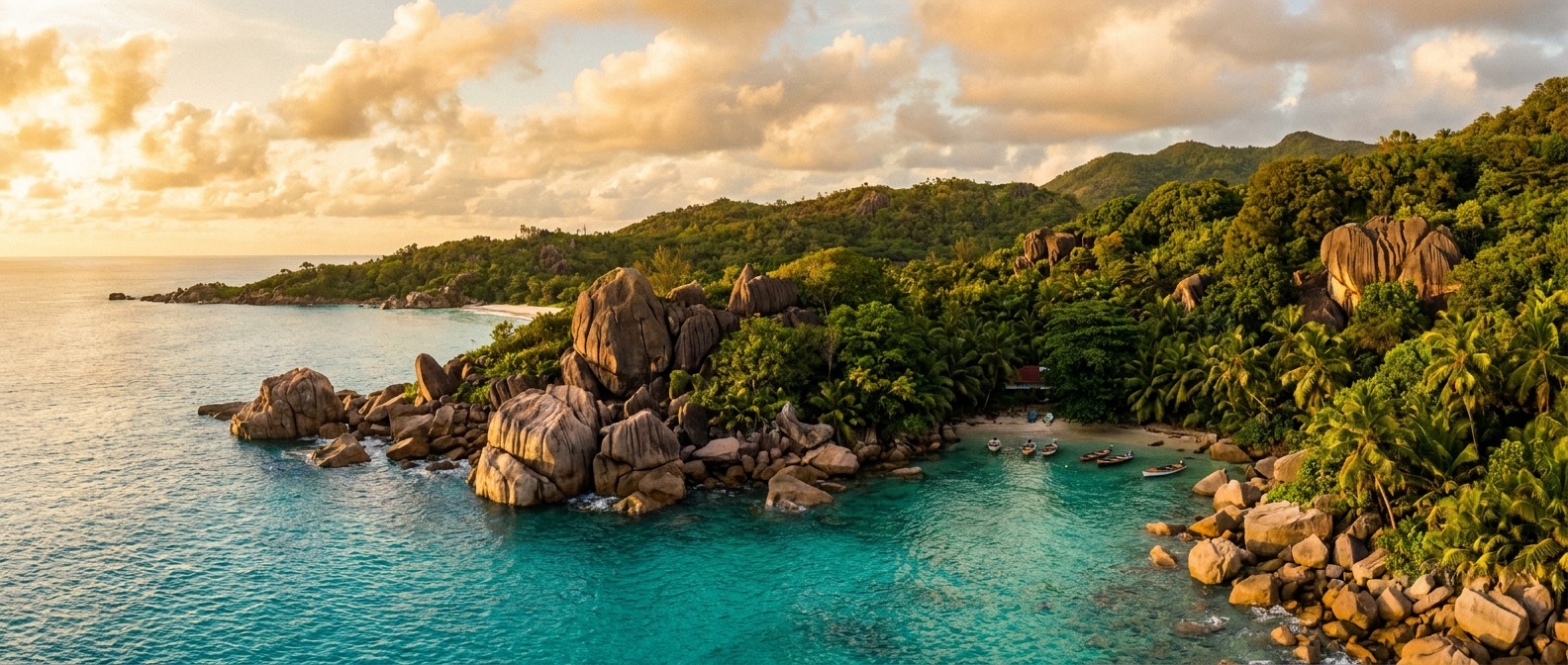 Praslin Island, Seychelles cruise port