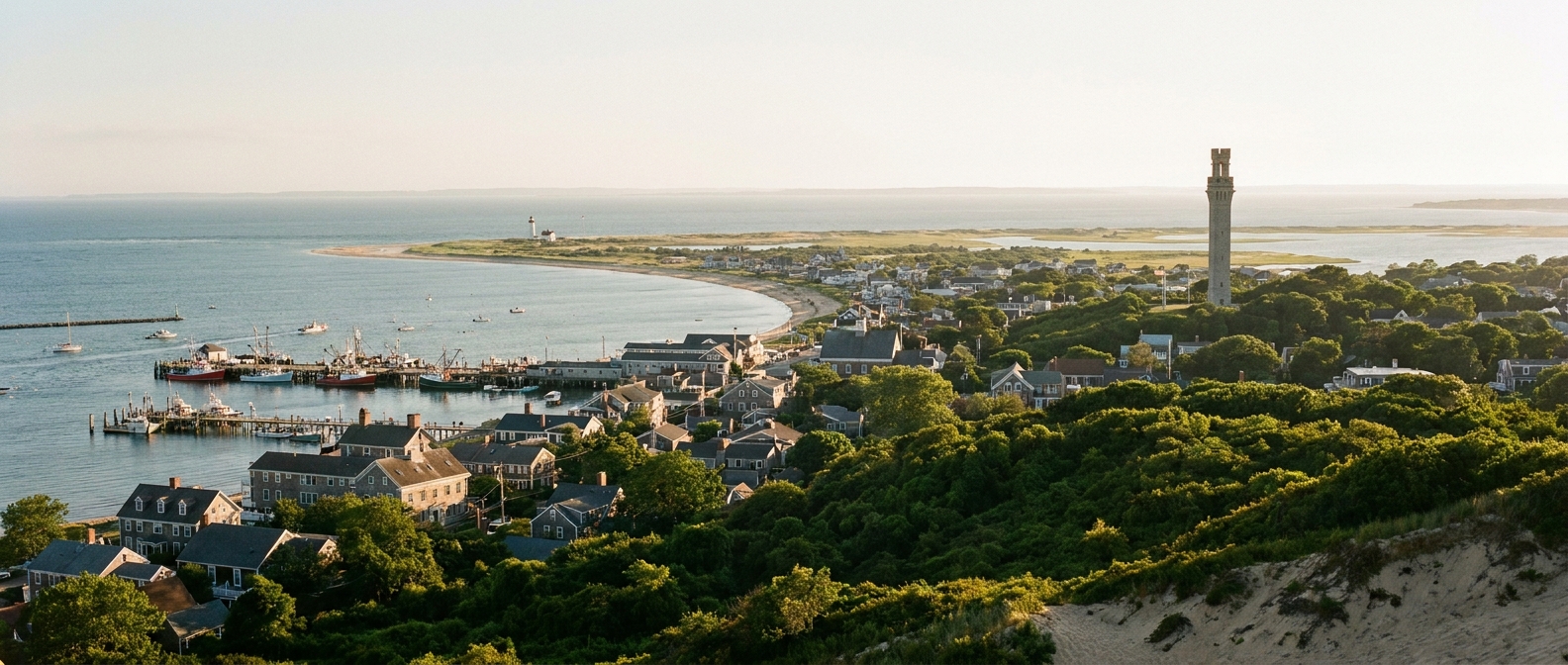 Provincetown, Massachusetts, USA cruise port