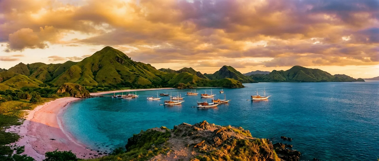 Komodo Island, East Nusa Tenggara, Indonesia cruise port