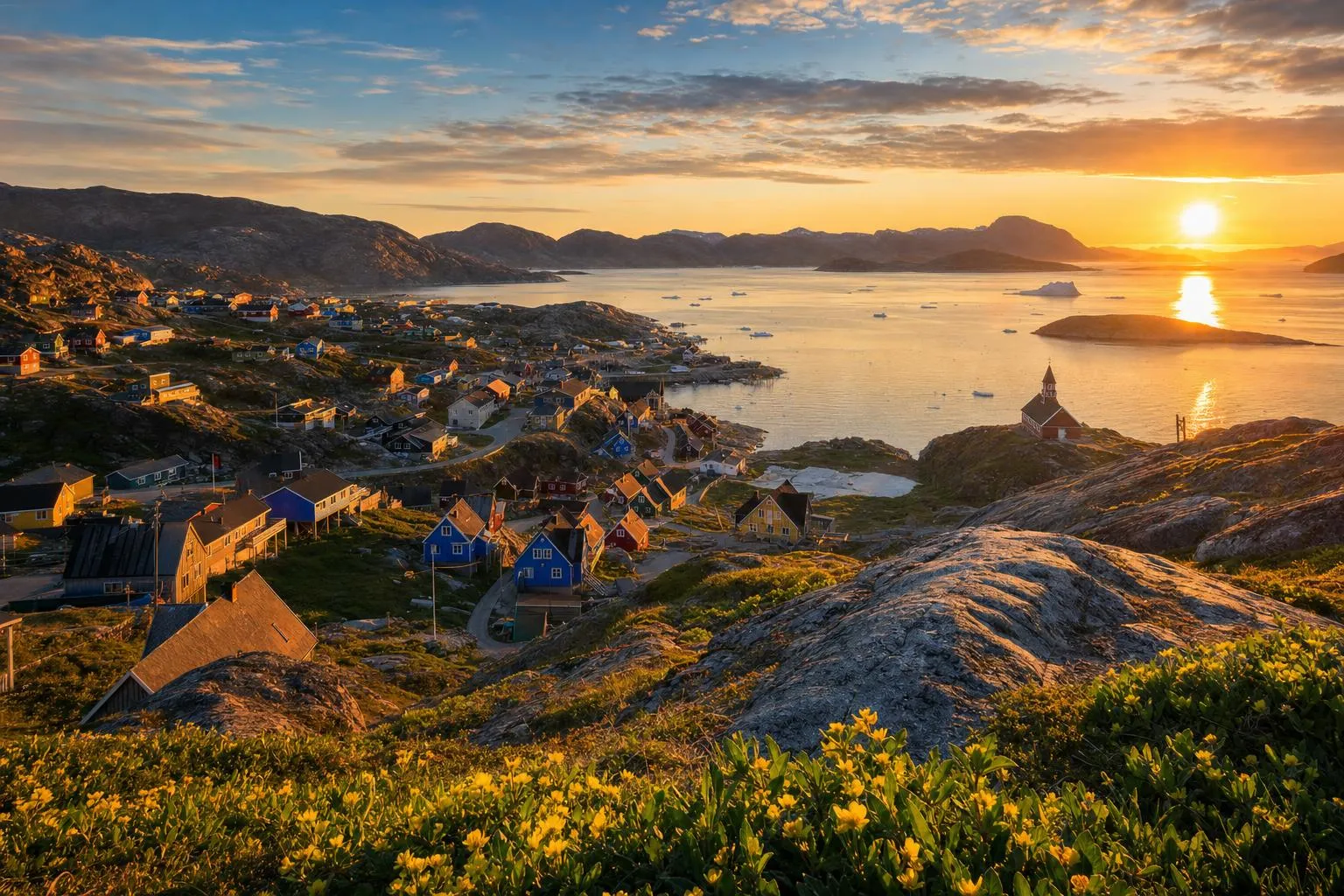 Qaqortoq, Greenland cruise port