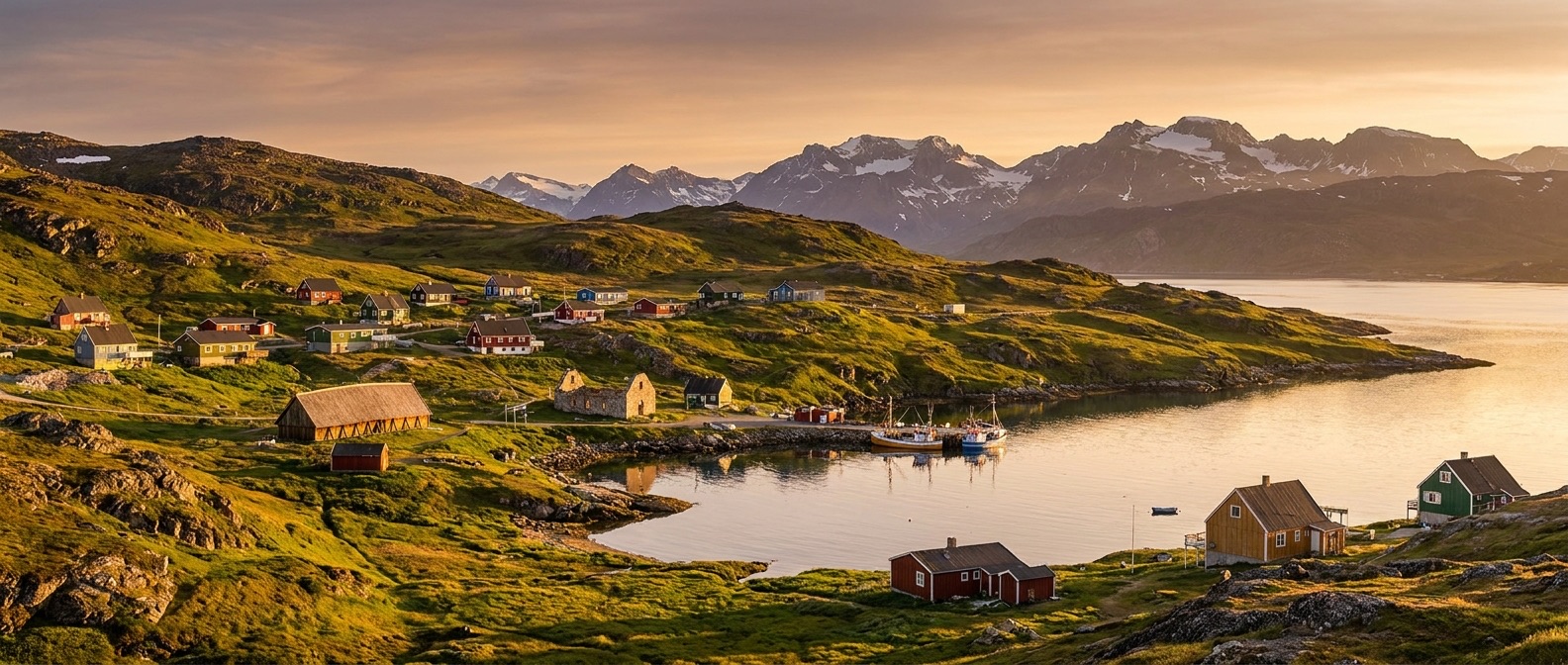Qassiarsuk, Tunulliarfik Fjord, Greenland cruise port