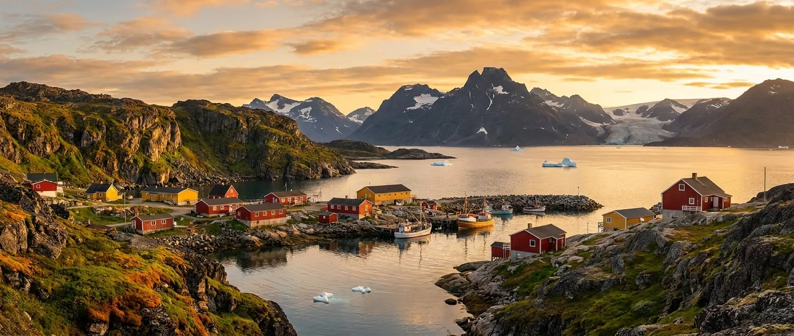 Qeqertarsuaq, Disko Island, Greenland cruise port