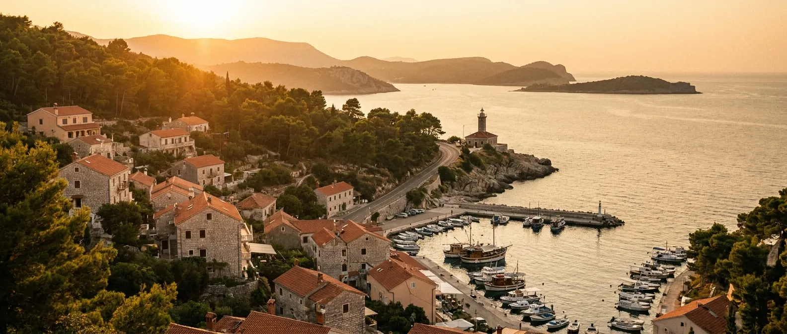 Rabac, Istria, Croatia cruise port