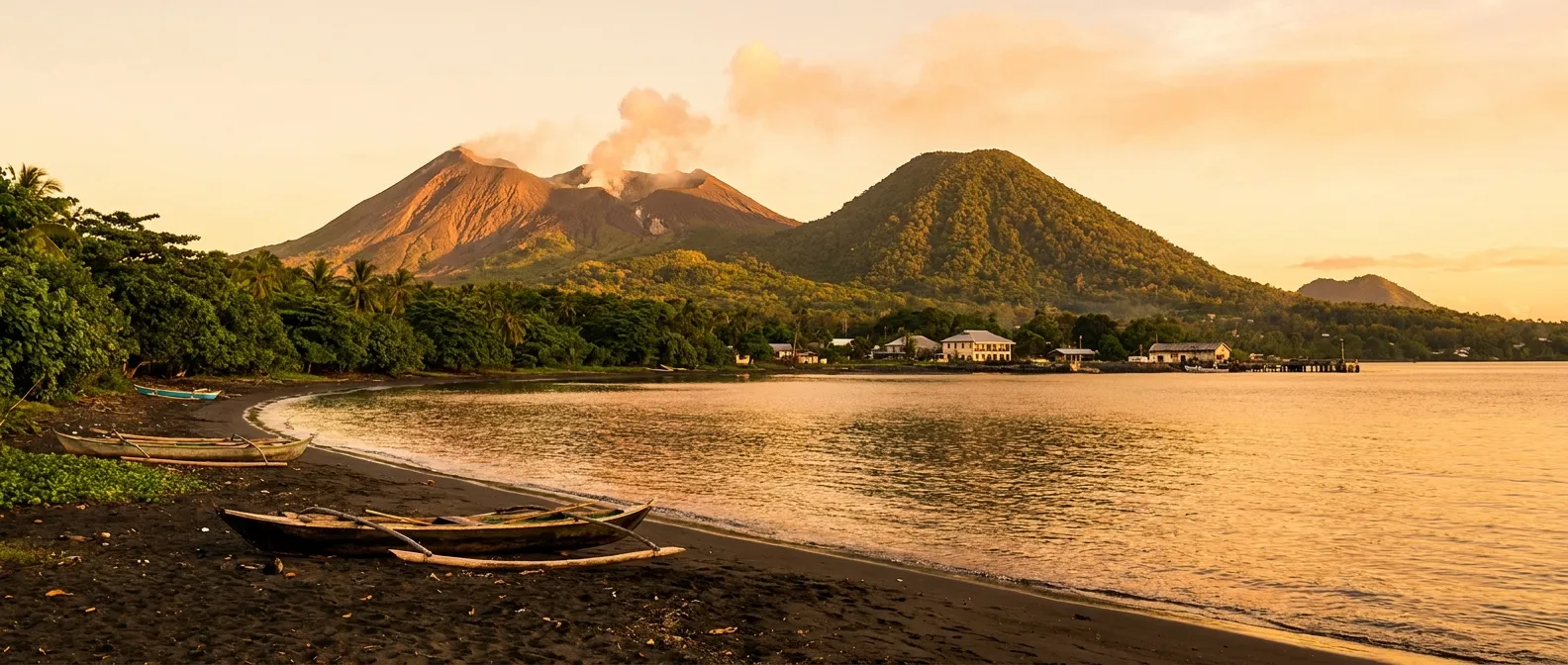 Rabaul, East New Britain, Papua New Guinea cruise port