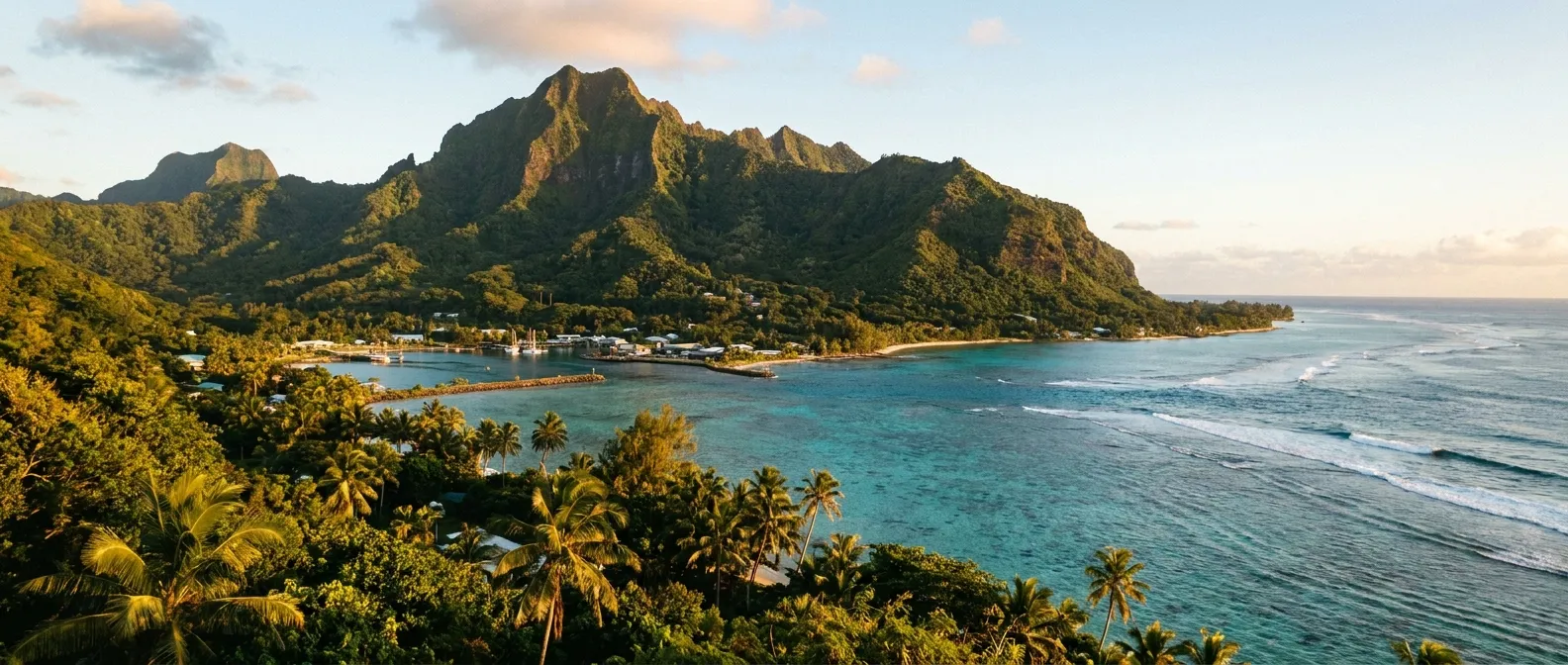 Rarotonga, Cook Islands, South Pacific cruise port