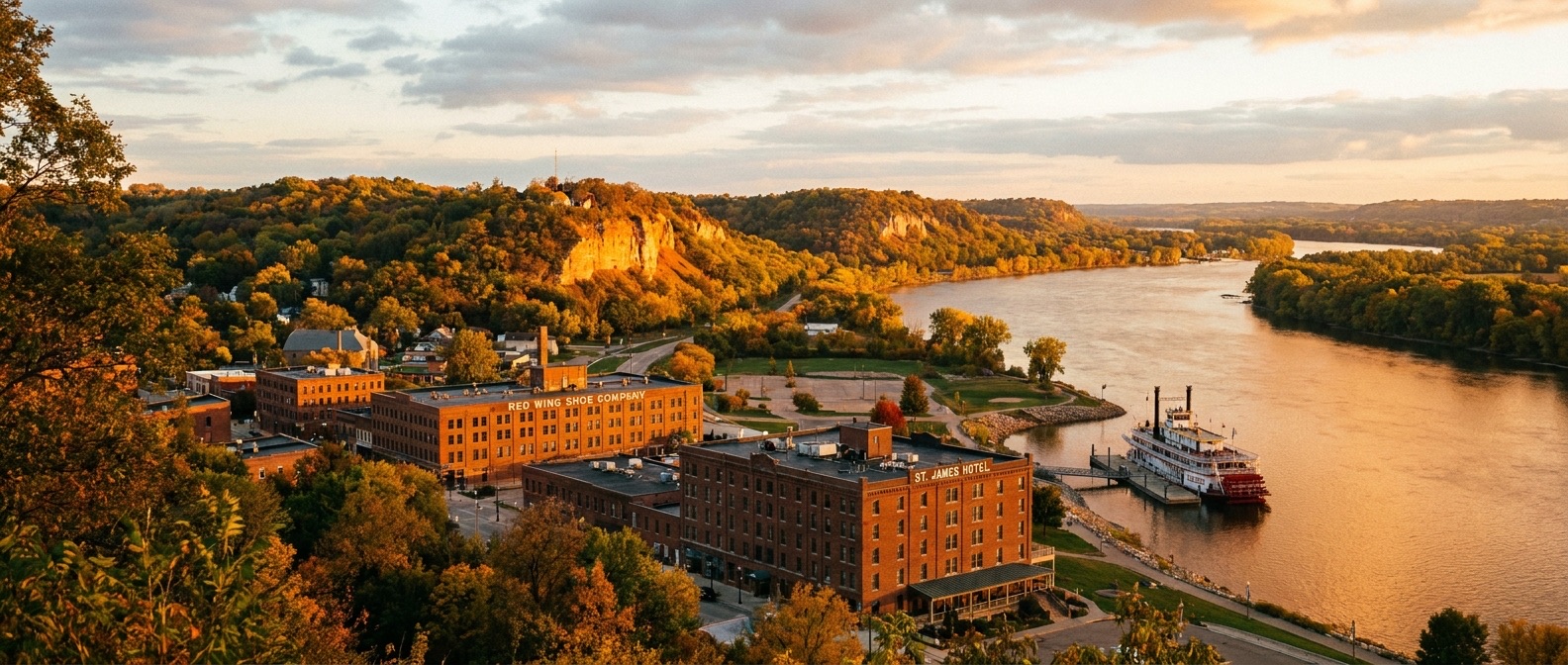 Red Wing, Minnesota, USA cruise port