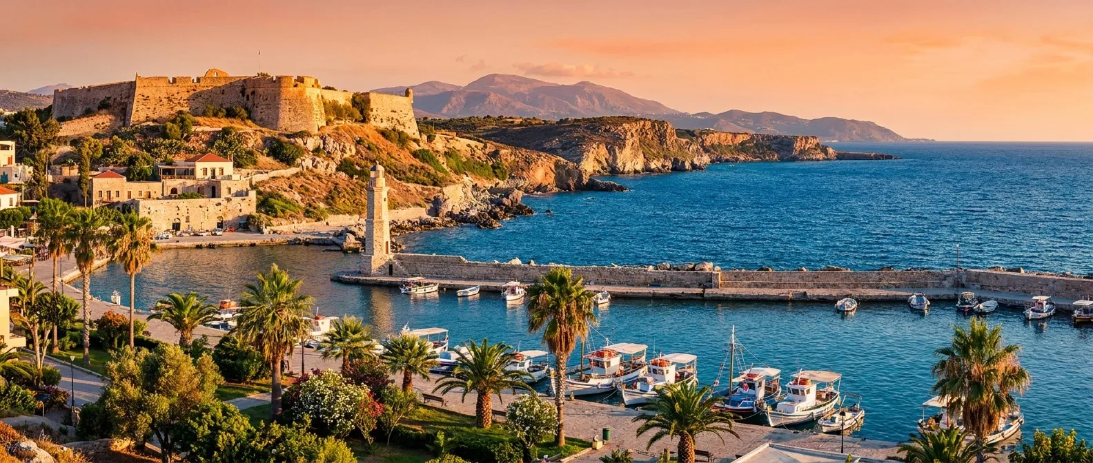 Rethymno, Crete, Greece cruise port